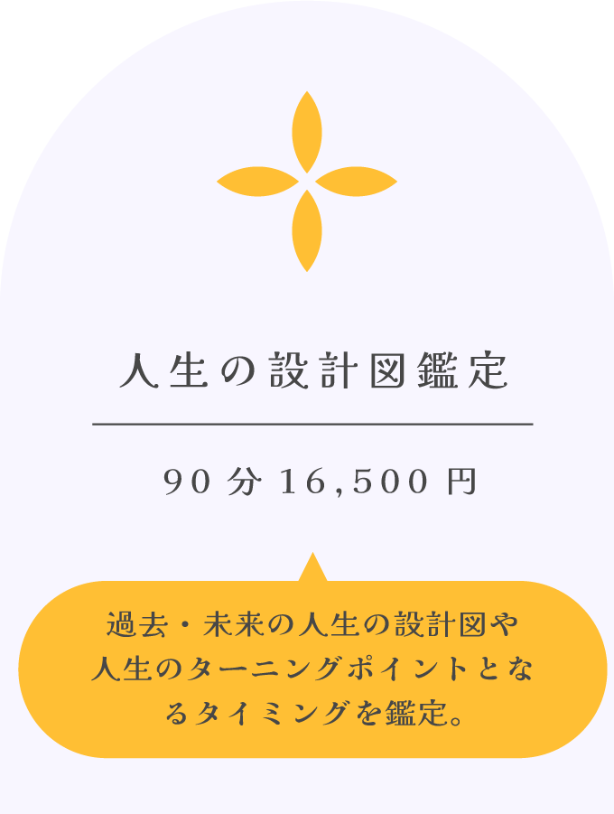 人生の設計図鑑定